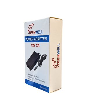 آداپتور 12 ولت 2 آمپر برند TEEN WELL